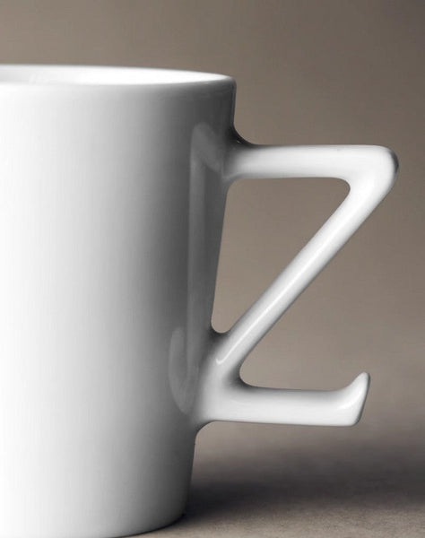 Modern Handmade Pottery Coffee Cup, Creative White Ceramic Coffee Mugs, Large Unique Tea Cup, Large Capacity Coffee Cups-LargePaintingArt.com