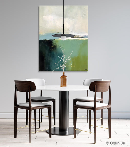 Simple Modern Wall Art, Oversized Contemporary Acrylic Paintings, Original Abstract Paintings, Extra Large Canvas Painting for Living Room-LargePaintingArt.com