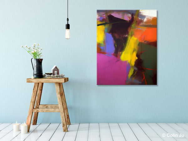 Abstract Paintings for Sale, Modern Wall Art for Living Room, Contemporary Acrylic Paintings, Original Abstract Art, Abstract Art on Canvas-LargePaintingArt.com