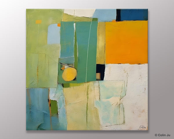 Original Modern Wall Paintings, Contemporary Canvas Art, Abstract Painting for Bedroom, Modern Acrylic Artwork, Heavy Texture Canavas Art-LargePaintingArt.com