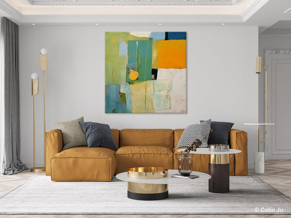 Original Modern Wall Paintings, Contemporary Canvas Art, Abstract Painting for Bedroom, Modern Acrylic Artwork, Heavy Texture Canavas Art-LargePaintingArt.com