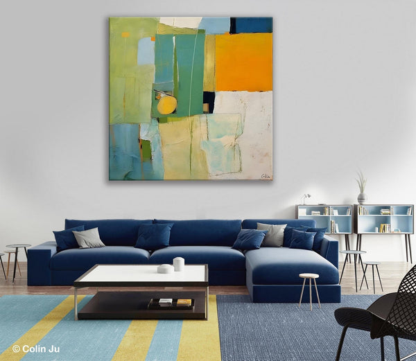 Original Modern Wall Paintings, Contemporary Canvas Art, Abstract Painting for Bedroom, Modern Acrylic Artwork, Heavy Texture Canavas Art-LargePaintingArt.com