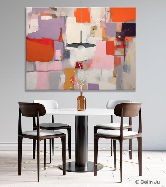 Acrylic Paintings on Canvas, Large Original Abstract Art, Contemporary Acrylic Painting on Canvas, Oversized Modern Abstract Wall Paintings-LargePaintingArt.com