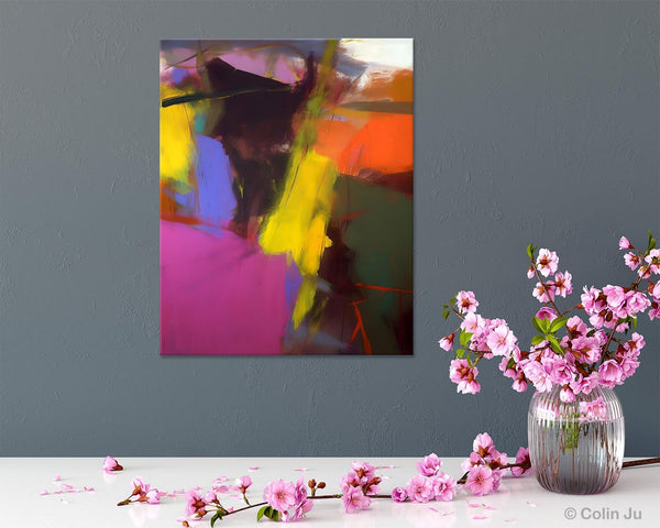 Abstract Paintings for Sale, Modern Wall Art for Living Room, Contemporary Acrylic Paintings, Original Abstract Art, Abstract Art on Canvas-LargePaintingArt.com