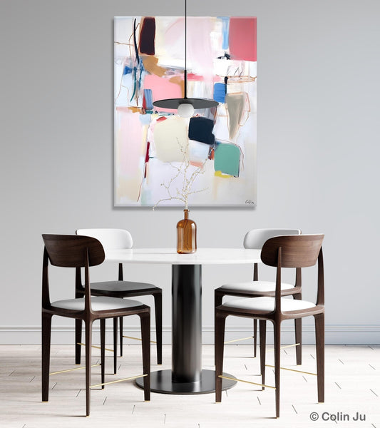 Abstract Painting on Canvas, Contemporary Acrylic Paintings, Extra Large Canvas Painting for Bedroom, Original Abstract Wall Art for Sale-LargePaintingArt.com