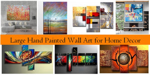 Modern Paintings for Living Room, Original Contemporary Wall Art Paintings, Large Abstract Acrylic Paintings for Dining Room, Simple Painting Ideas for Bedroom, Easy Canvas Painting Ideas for Interior Design
