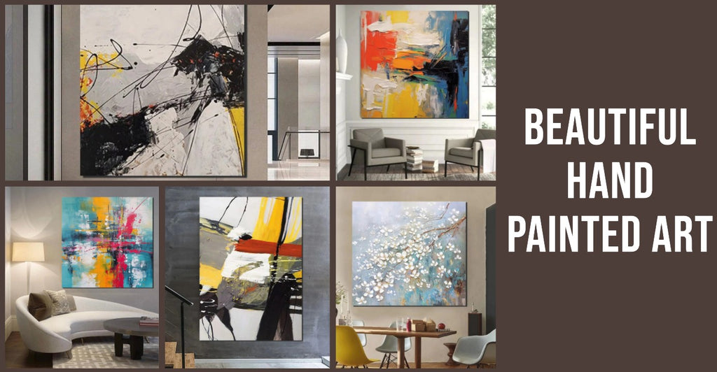 Large Abstract Wall Art for Living Room, Original Acrylic Paintings, Simple Painting Ideas, Hand Painted Canvas Art, Modern Artwork on Canvas, Buy Paintings Online
