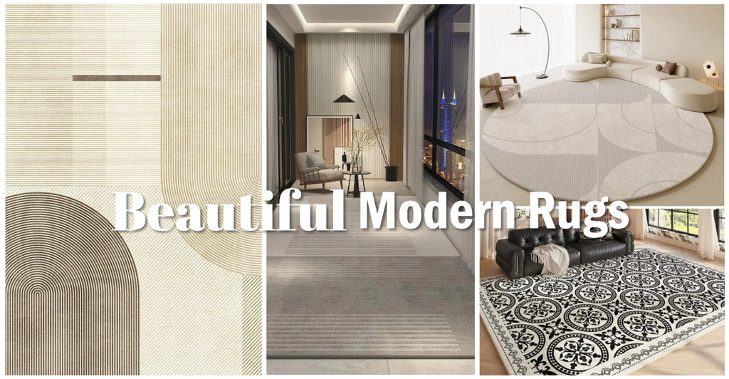 Abstract Contemporary Modern Rugs, Grey Modern Rugs for Living Room, Modern Round Rugs, Geometric Modern Rugs for Bedroom, Modern Rugs for Dining Room, Buy Rugs Online