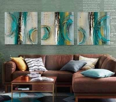 Top 10 Abstract Canvas Painting for Sale, 3 Piece Canvas Painting, Extra Large Wall Art