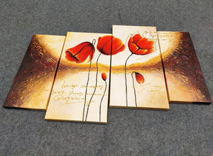 Painting Samples of Flower Paintings, Tulip Floral Painting, Canvas Painting for Bedroom, Buy Paintings Online, Contemporary Abstract Art Paintings, Simple Acrylic Painting Ideas