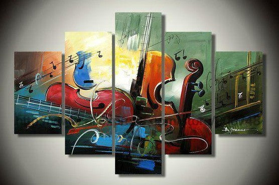 5 Piece Canvas Painting