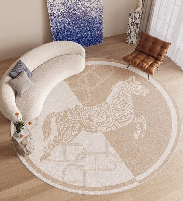 Round Modern Rugs