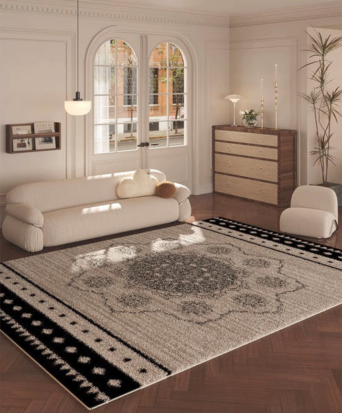 Modern Runner Rugs Next to Bed, Bathroom Runner Rugs, Contemporary Runner Rugs for Living Room, Kitchen Runner Rugs, Runner Rugs for Hallway-LargePaintingArt.com