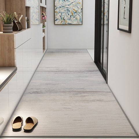 Extra Long Hallway Runners, Long Narrow Runner Rugs, Stain-resistant Non Slip Entrance Hallway Runners, Modern Long Hallway Runners, Washable Kitchen Runner Rugs, Entryway Runner Rugs-LargePaintingArt.com