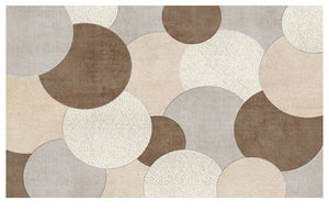 Geometric Modern Rugs for Dining Room, Bedroom Modern Rugs, Contemporary Area Rugs for Living Room-LargePaintingArt.com