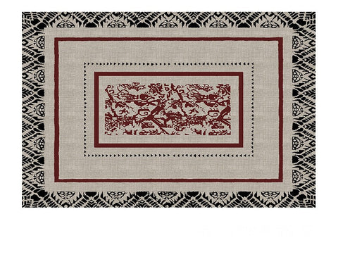 Modern Carpets for Office, Dining Room Floor Rugs, Abstract Contemporary Rugs for Bedroom, Mid Century Area Rugs for Living Room, Elegant Modern Area Rugs under Sofa-LargePaintingArt.com