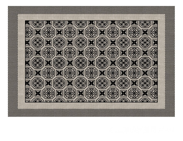 Abstract Contemporary Rugs for Bedroom, Mid Century Area Rugs for Living Room, Modern Carpets for Office, Dining Room Floor Rugs, Elegant Modern Area Rugs under Sofa-LargePaintingArt.com