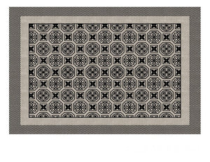 Abstract Contemporary Rugs for Bedroom, Mid Century Area Rugs for Living Room, Modern Carpets for Office, Dining Room Floor Rugs, Elegant Modern Area Rugs under Sofa-LargePaintingArt.com