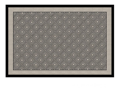 Mid Century Area Rugs for Living Room, Abstract Contemporary Rugs for Bedroom, Modern Carpets for Office, Dining Room Floor Rugs, Elegant Modern Area Rugs under Sofa-LargePaintingArt.com
