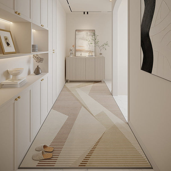 Non Slip Entrance Hallway Runners, Contemporary Entryway Runner Rug Ideas, Extra Long Hallway Runners, Kitchen Runner Rugs, Modern Hallway Runners, Long Narrow Runner Rugs-LargePaintingArt.com