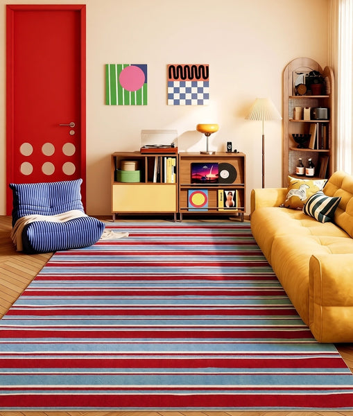 Large Modern Rugs for Living Room, Colorful Modern Rug for Living Room, Geometric Contemporary Rugs for Dining Room, Bedroom Floor Rugs