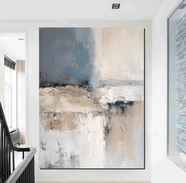 Oversized Wall Art Paintings, Modern Abstract Painting, Hand Painted Acrylic Painting, Extra Large Paintings for Living Room-LargePaintingArt.com