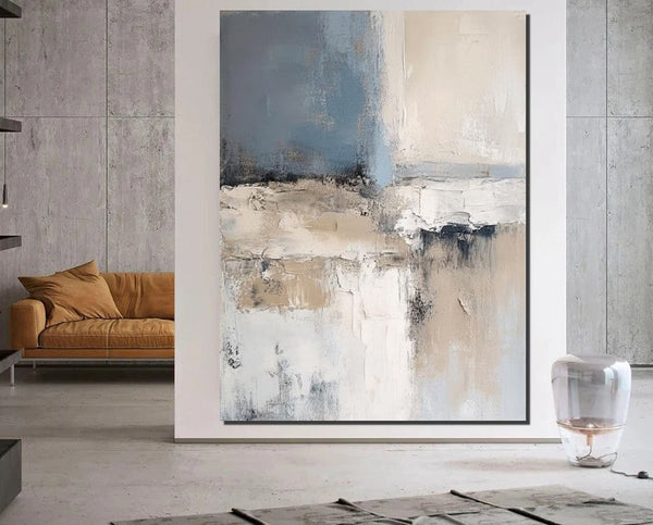 Oversized Wall Art Paintings, Modern Abstract Painting, Hand Painted Acrylic Painting, Extra Large Paintings for Living Room-LargePaintingArt.com