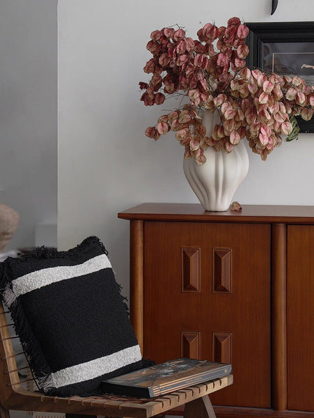 Unique Handmade Modern Flower Vase, Large Porcelain Vases for Modern Home Decor, Centerpiece Ceramic Bouquet Vases, Contemporary Vases on Dining Table-LargePaintingArt.com