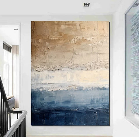 Huge Canvas Painting, Simple Painting Ideas, Living Room Wall Art Paintings, Modern Canvas Painting for Bedroom, Extra Large Paintings on Canvas-LargePaintingArt.com