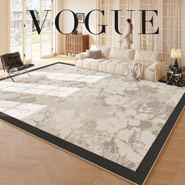 French Style Modern Rug Placement Ideas for Dining Room, Large Modern Rugs for Bedroom, Abstract Contemporary Modern Rugs for Living Room-LargePaintingArt.com