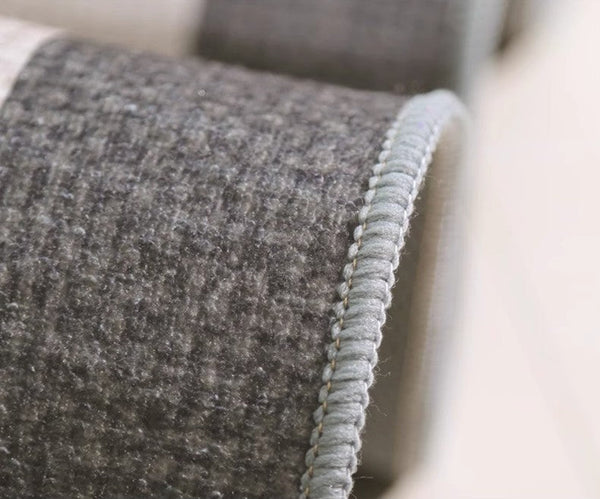 Abstract Area Rugs for Living Room, Flower Pattern Modern Carpets, Geometric Contemporary Modern Rugs Next to Bed-LargePaintingArt.com