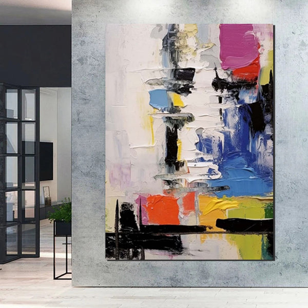 Wall Art Paintings, Simple Modern Art, Buy Paintings Online, Simple Abstract Painting, Large Paintings for Bedroom-LargePaintingArt.com