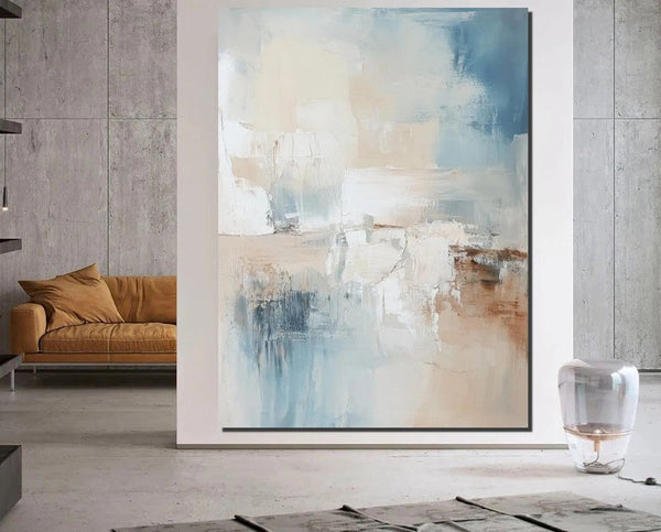 Simple Painting Ideas, Living Room Wall Art Paintings, Modern Canvas Painting for Bedroom, Extra Large Paintings on Canvas, Huge Canvas Painting-LargePaintingArt.com