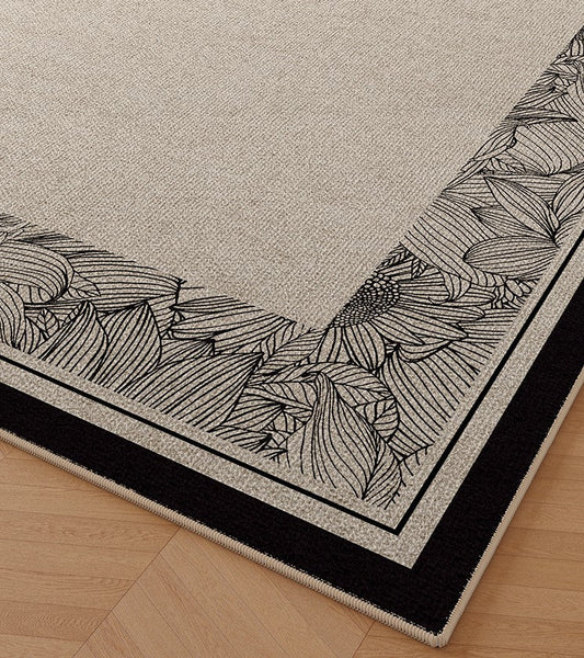 Modern Rugs for Office, Dining Room Floor Carpets, Large Modern Rugs in Living Room, Modern Rugs under Sofa, Abstract Contemporary Rugs for Bedroom-LargePaintingArt.com
