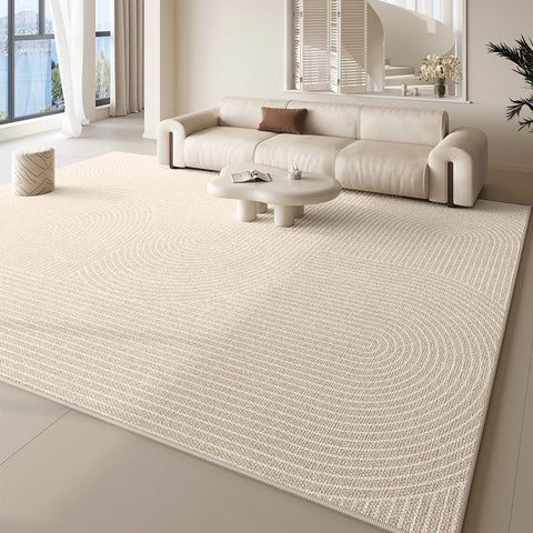 Living Room Modern Rug Placement Ideas, Contemporary Modern Rugs for Bedroom, Abstract Rugs for Dining Room, Geometric Modern Rugs for Sale-LargePaintingArt.com