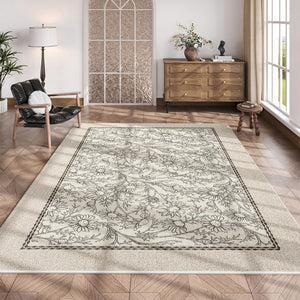 Modern Rugs under Sofa, Modern Rugs for Office, Large Modern Rugs in Living Room, Abstract Contemporary Rugs for Bedroom, Dining Room Floor Carpets-LargePaintingArt.com