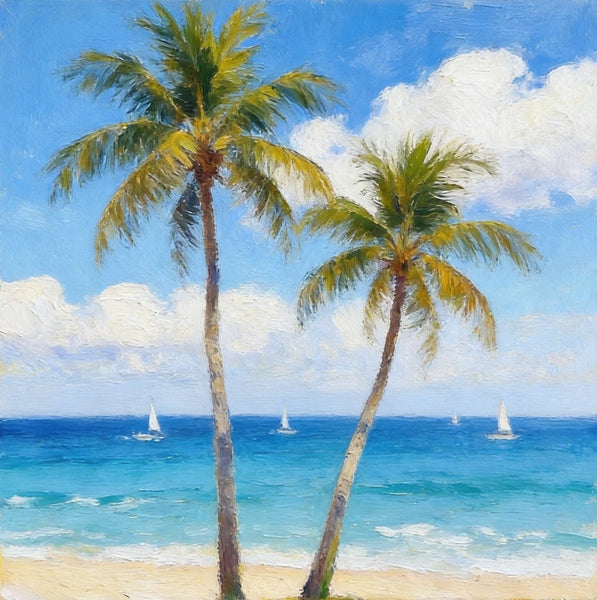 Small Canvas Wall Art Paintings, Hand Painted Canvas Art, Original Landscape Paintings, Original Oil Paintings, Buy Small Paintings Online-LargePaintingArt.com