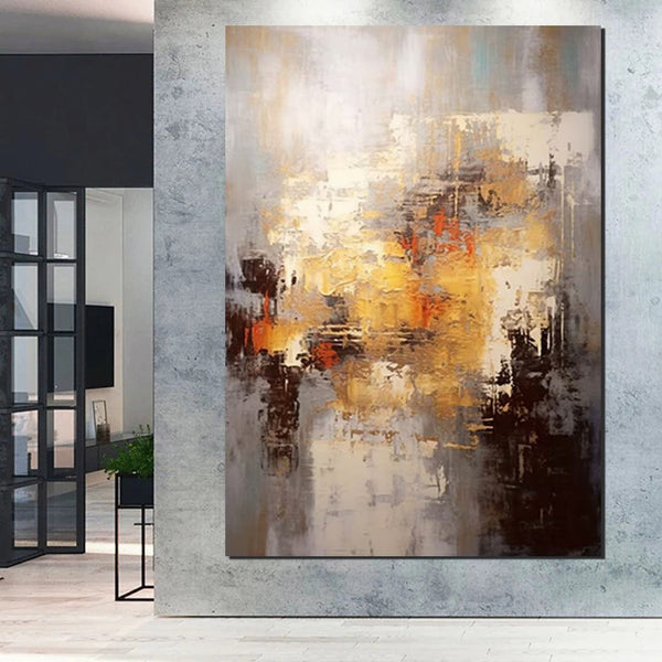 Simple Modern Art, Wall Art Paintings, Buy Paintings Online, Simple Abstract Painting, Large Paintings for Bedroom, Bedroom Wall Art Paintings-LargePaintingArt.com