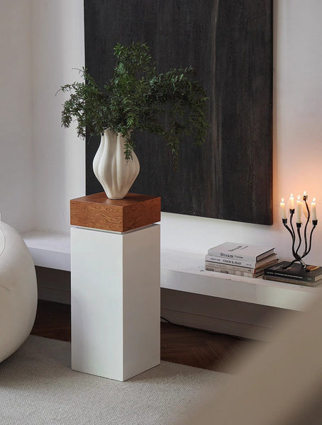Large Porcelain Vases for Modern Home Decor, Unique Handmade Modern Flower Vase, Centerpiece Ceramic Bouquet Vases, Contemporary Vases on Dining Table-LargePaintingArt.com