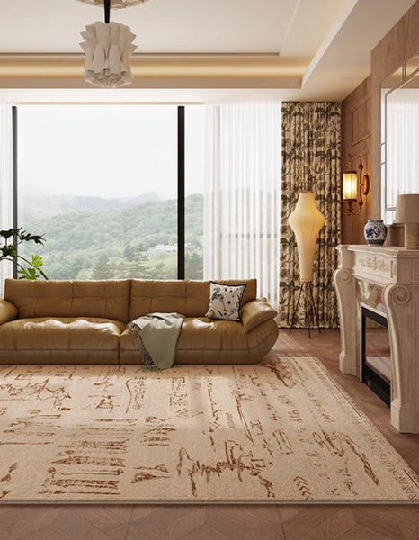 Geometric Contemporary Rugs, Abstract Contemporary Modern Rugs for Dining Room, Mid Century Modern Rugs for Living Room