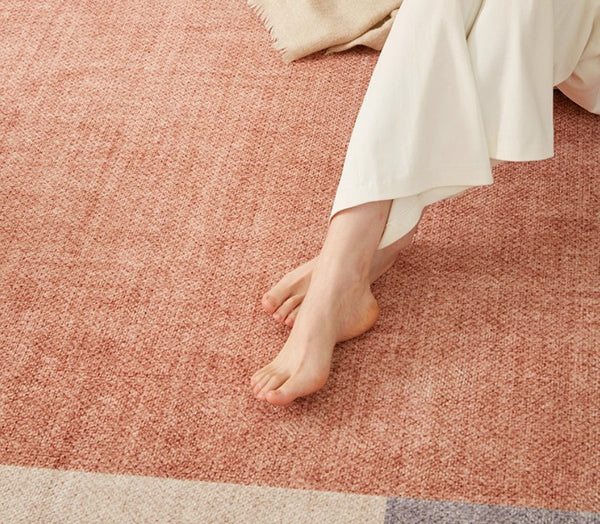 Bedroom Modern Rugs, Dining Room Geometric Modern Rugs, Mid Century Modern Rugs for Living Room, Contemporary Modern Rugs under Coffee Table-LargePaintingArt.com