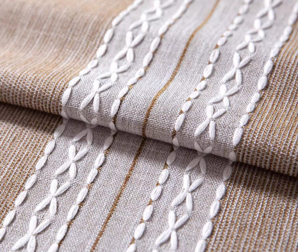 Cotton and Linen Rectangle Table Covers for Dining Room Table, Rectangular Tablecloths for Coffee Table, Modern Table Cloth for Kitchen-LargePaintingArt.com