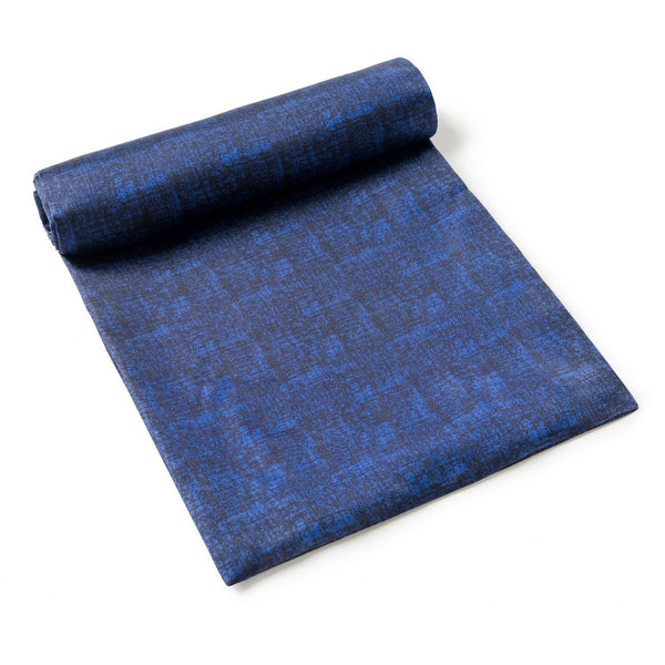 Luxury Blue Silk Neck Scarf, Silk Scarf For Suit, Formal Wear Silk Scarf, Silk Ascot For Men, British Style Long Scarf, Business Silk Scarf Men, Mens Spring Autumn Scarf, Lightweight Silk Scarf Men-LargePaintingArt.com