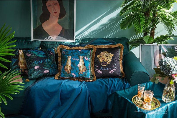 Decorative Throw Pillows, Short velvet Pillow Cover, Decorative Sofa Pillows, Throw Pillows for Living Room-LargePaintingArt.com