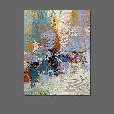 Acrylic Abstract Painting Behind Sofa, Acrylic Painting for Sale, Large Painting on Canvas, Living Room Wall Art Paintings, Buy Paintings Online-LargePaintingArt.com