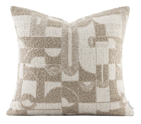 Large Modern Sofa Pillow Cases, Decorative Throw Pillows for Bedroom, Modern Pillows for Couch, Abstract Decorative Throw Pillows for Living Room-LargePaintingArt.com