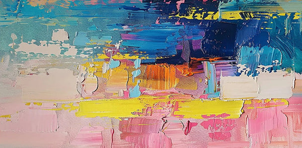 Abstract Wall Art for Bedroom, Modern Paintings for Living Room, Acrylic Painting on Canvas, Original Canvas Art, Simple Abstract Artwork-LargePaintingArt.com