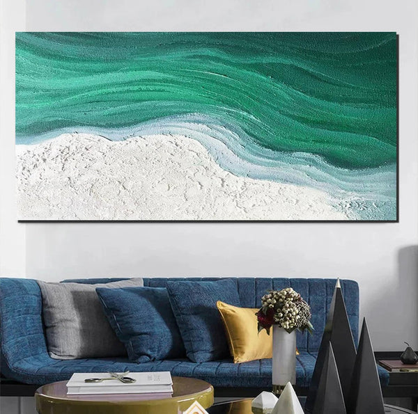 Modern Canvas Paintings for Bedroom, Extra Large Paintings for Living Room, Abstract Wall Art Paintings, Simple Modern Art, Abstract Landscape Paintings-LargePaintingArt.com