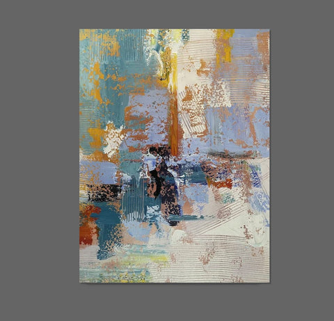 Large Painting Behind Couch, Buy Abstract Painting Online, Simple Modern Art, Living Room Wall Art Paintings, Acrylic Abstract Paintings Behind Sofa-LargePaintingArt.com