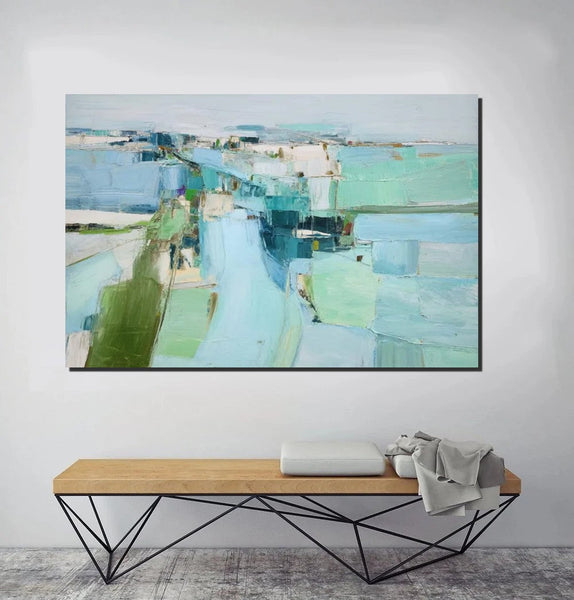 Modern Living Room Wall Art Ideas, Contemporary Canvas Art, Canvas Paintings for Bedroom, Hand Painted Art on Canvas, Original Acrylic Art-LargePaintingArt.com